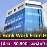 HDFC Bank Work From Home