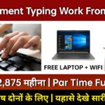 Government Typing Work From Home Job